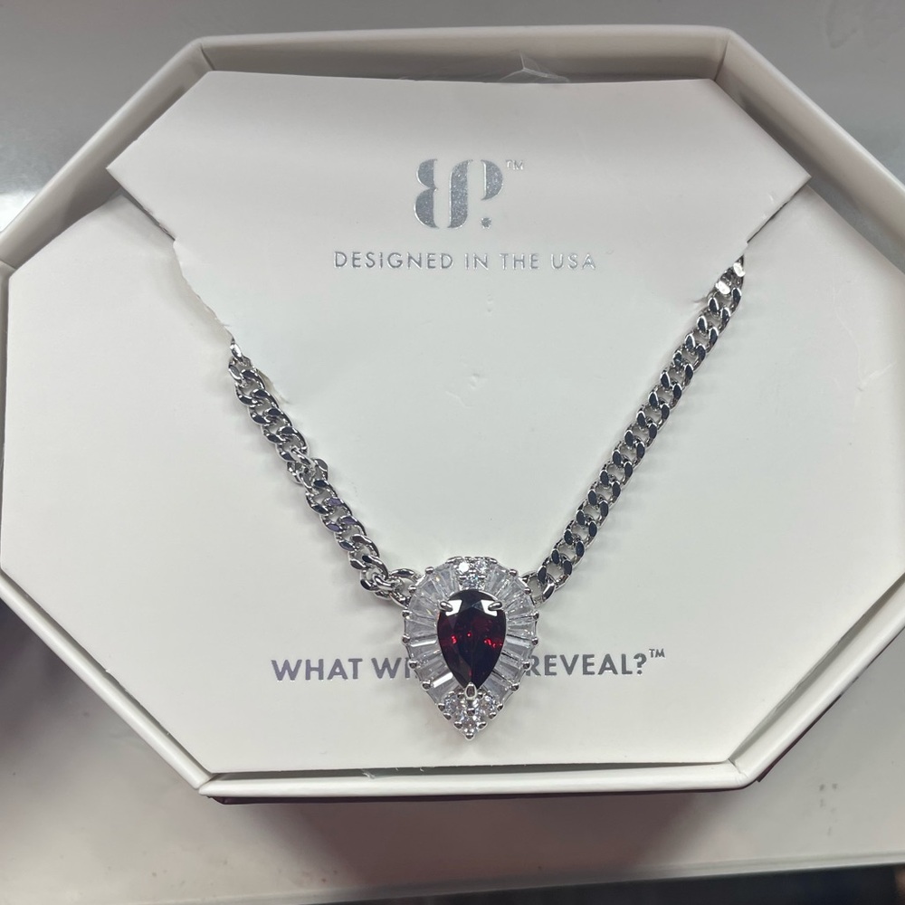 Bomb Party (BP) January 2024 Birthday Collection Necklace